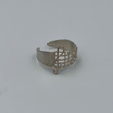 Load image into Gallery viewer, Silver Musical Note Adjustable Ring
