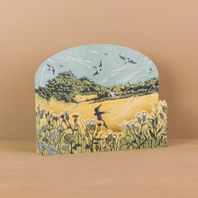 Load image into Gallery viewer, Bayfield Swallows Die-Cut by Niki Bowers