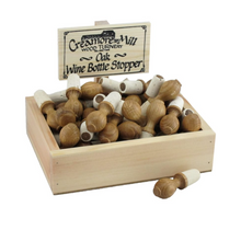 Load image into Gallery viewer, Oak Bottle Stopper