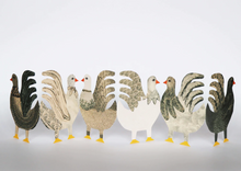 Load image into Gallery viewer, Chicken Concertina greetings card