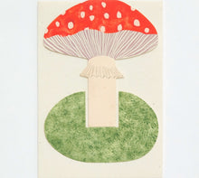 Load image into Gallery viewer, Toadstool Stand-Up Card