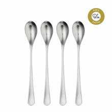 Load image into Gallery viewer, Robert Welch set of 4 Long Handled Spoons (Satin finish)
