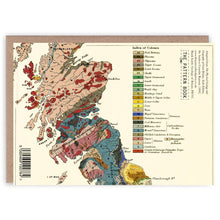 Load image into Gallery viewer, Geology of Britain greetings card