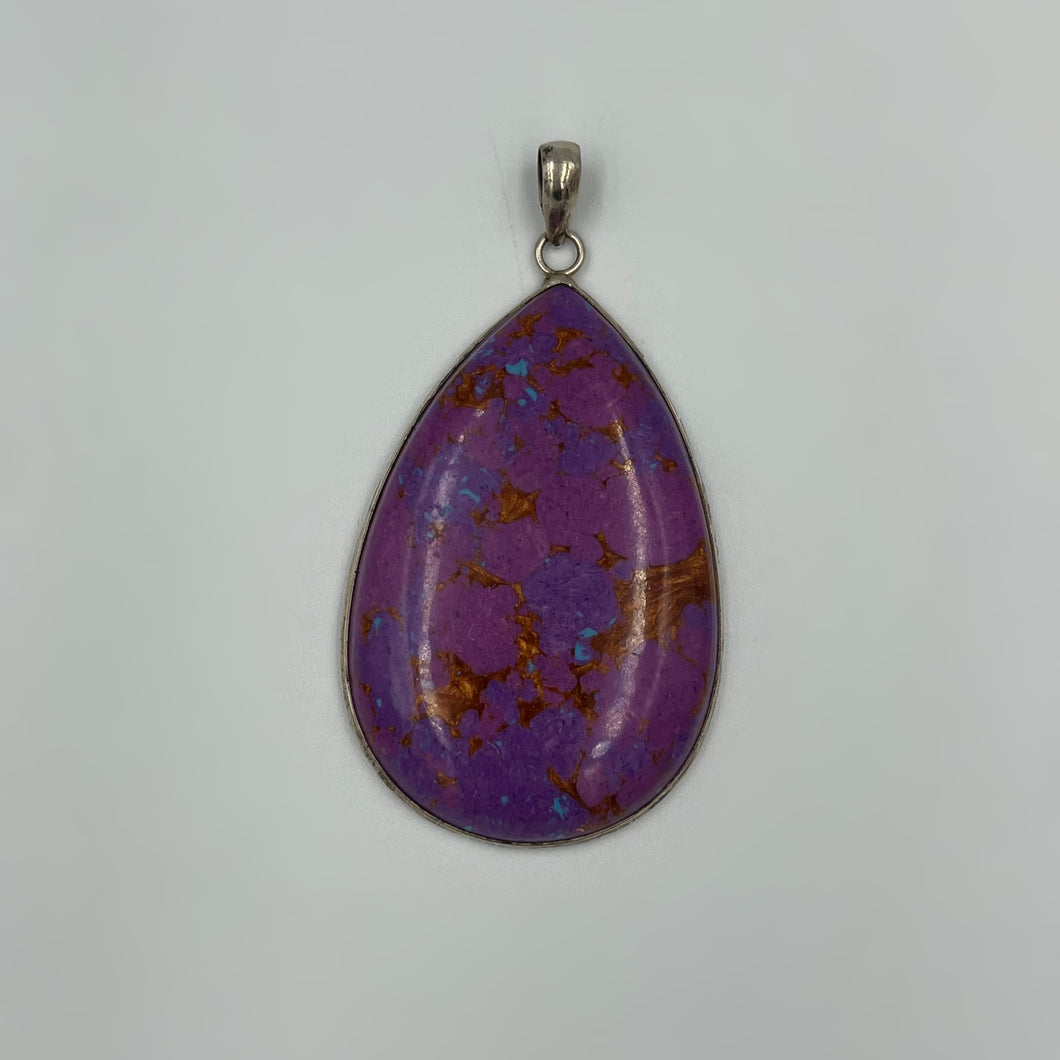 Purple Teardrop Pendant