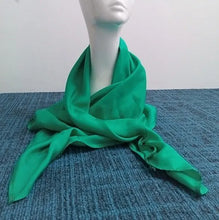 Load image into Gallery viewer, Single colour silk scarf
