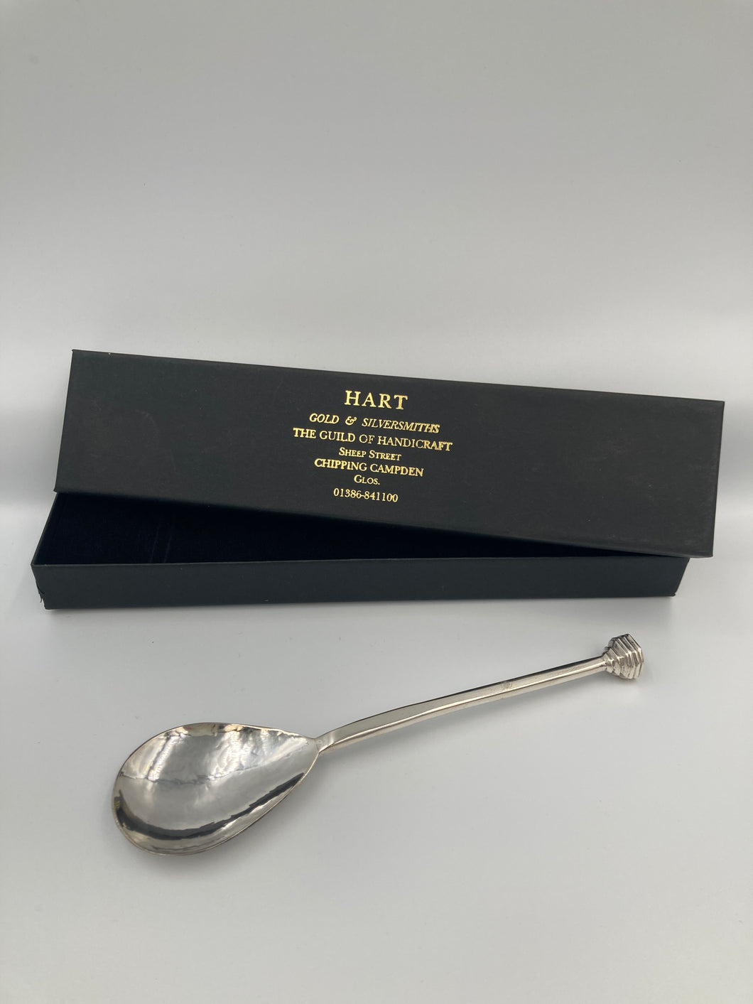 Spoon by Hart Silversmiths Bevelled End