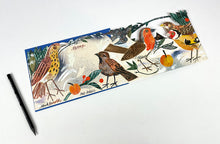 Load image into Gallery viewer, Winter Feast Robins Flight by Mark Hearld
