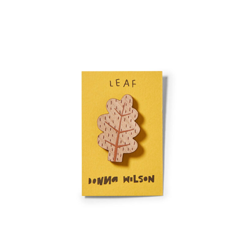 Leaf Pin Badge
