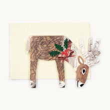 Load image into Gallery viewer, Reindeer Christmas Card
