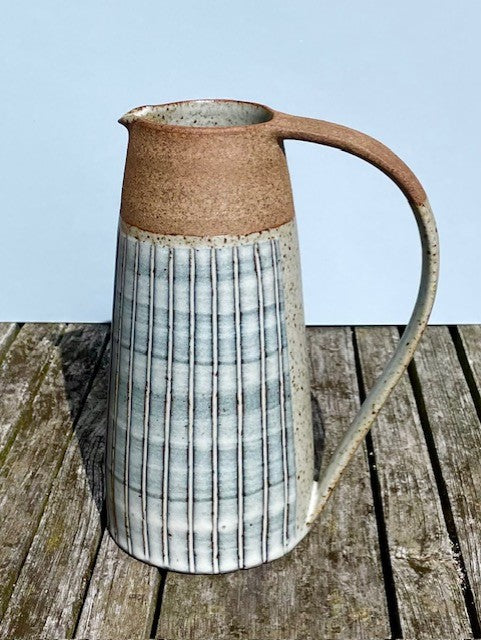 Stoneware jugs by Kate Garwood