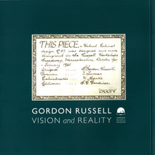 Load image into Gallery viewer, Gordon Russell: Vision and Reality by Maureen Butler
