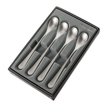Load image into Gallery viewer, Robert Welch set of 4 Long Handled Spoons (Satin finish)
