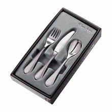 Load image into Gallery viewer, Robert Welch RW2 3 piece Child&#39;s Cutlery Set (satin finish)

